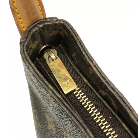 100% Authentic LOUIS VUITTON Looping M51145 Brown Monogram MI1011 Shoulder Bag - Picture 9 of 13